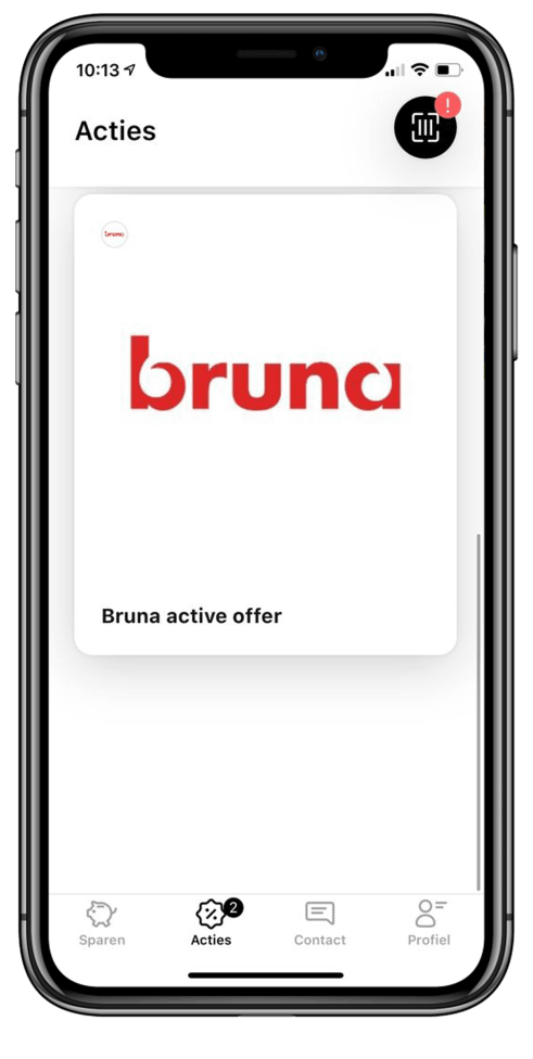 MAKS loyalty app — acties en spaarsysteem voor retailers