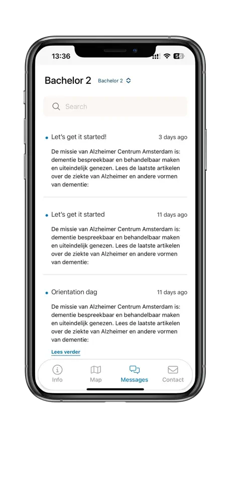 UMC Amsterdam app — nieuws en berichten